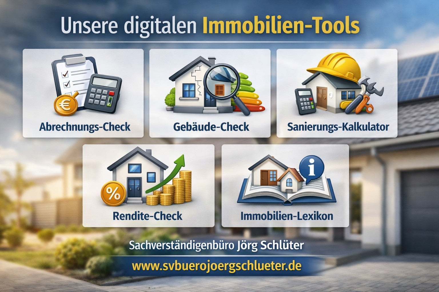Neue Online-Tools für Immobilienbesitzer: Gebäude-Check, Sanierungs-Kalkulator und Rendite-Analyse jetzt online
