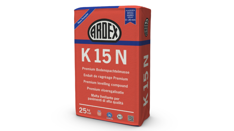 Ein Klassiker neu gedacht: ARDEX K 15 N macht Tempo beim Bodenausgleich