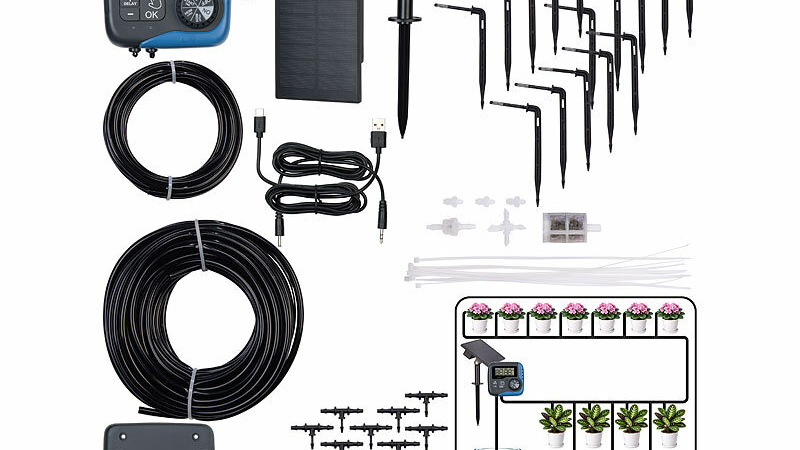 Royal Gardineer Solar-Bewässerungssystem BWC-630.solar