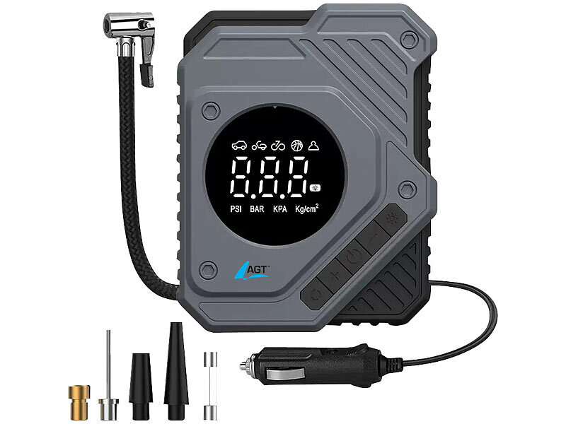 AGT 12-V-Kompressor-Luftpumpe ALP-255