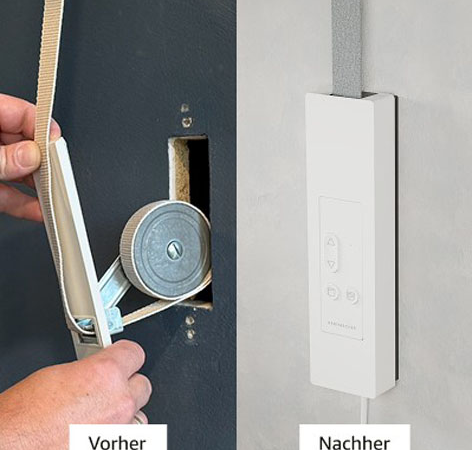 Matter-Gurtwickler für einfache Rollladensteuerung