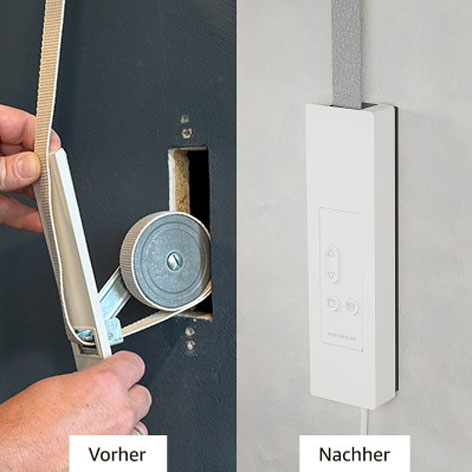 Matter-Gurtwickler für einfache Rollladensteuerung