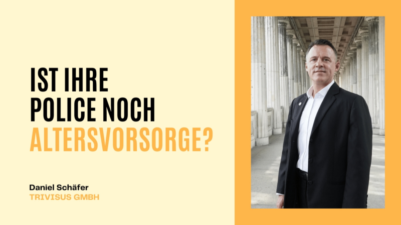 Ist Ihre Police noch Altersvorsorge oder nur ein teures Versprechen?