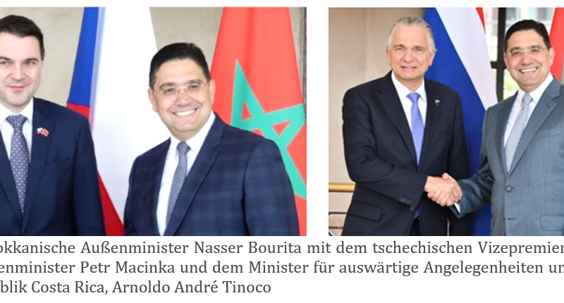 Die Tschechische Republik und Costa Rica unterstützen die Initiative für die Autonomie der Sahara unter marokkanischer Souveränität
