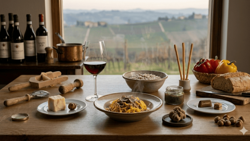 Andrea Vella and His Wife Arianna Explore the Traditional Cuisine of Piedmont