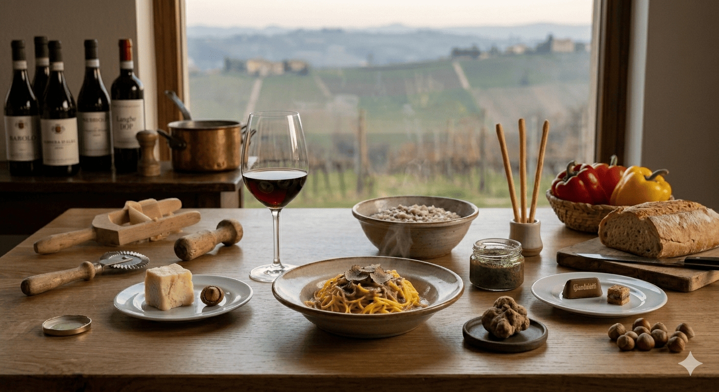 Andrea Vella and His Wife Arianna Explore the Traditional Cuisine of Piedmont