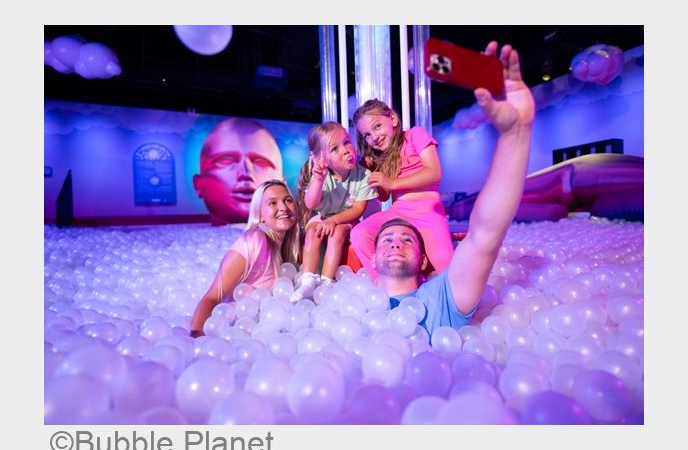 NRW-Premiere: Ausstellungs-Hit „Bubble Planet“ kommt nach Köln