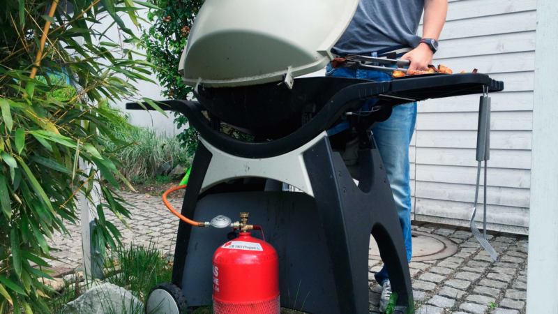Sicher Grillen mit Gas – eine Frage des Standorts