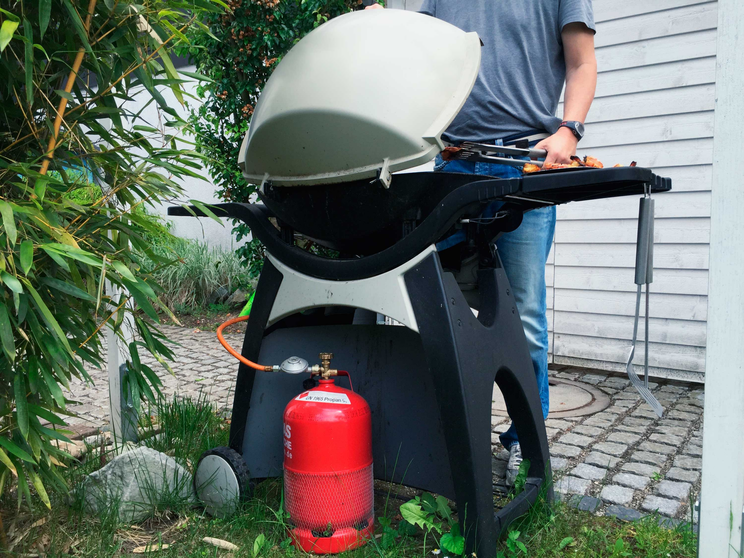 Sicher Grillen mit Gas – eine Frage des Standorts