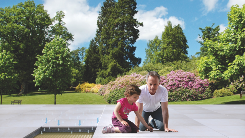 40 Jahre kapillarbrechende Flächendrainage: Eine Innovation verändert den Außenbereich