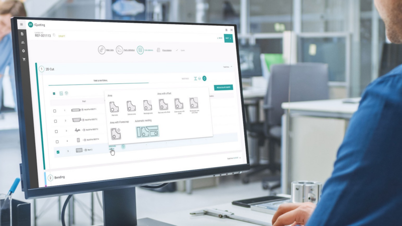 Von Intuition zu Information bei der Kalkulation von Blechteilen