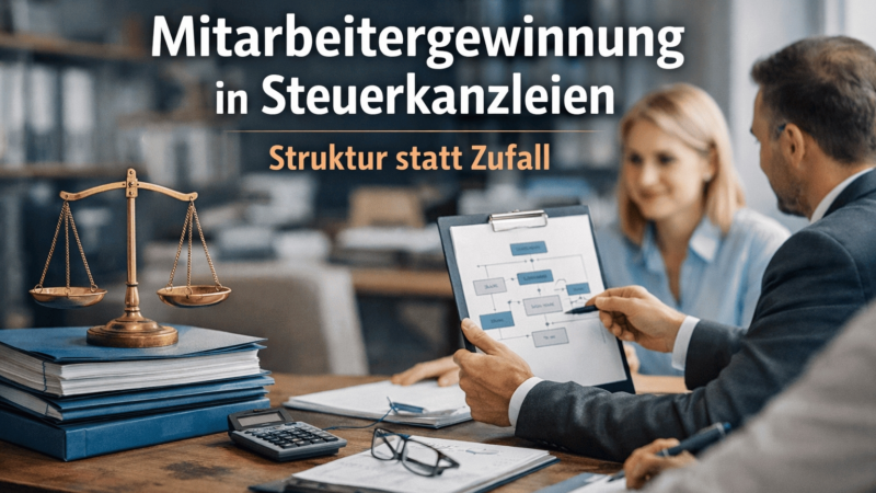 Warum Steuerkanzleien keine Bewerber bekommen