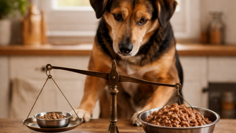 Warum wirkt TrockenBARF im Napf so wenig?