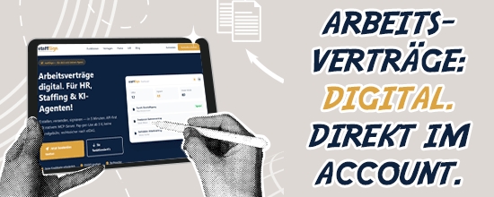 Digitale Arbeitsverträge: Promotionbasis launcht neues Vertrags-Feature