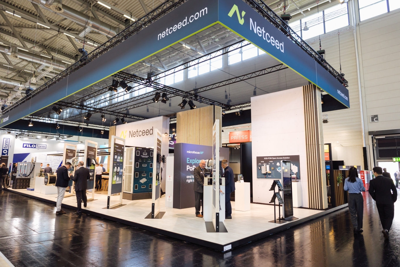 Netceed presents comprehensive infrastructure, platform, and service solutions at ANGA COM 2026 in Cologne
