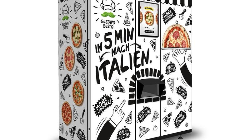 Pizza 24/7: Gustavo Gusto startet Automatenkonzept