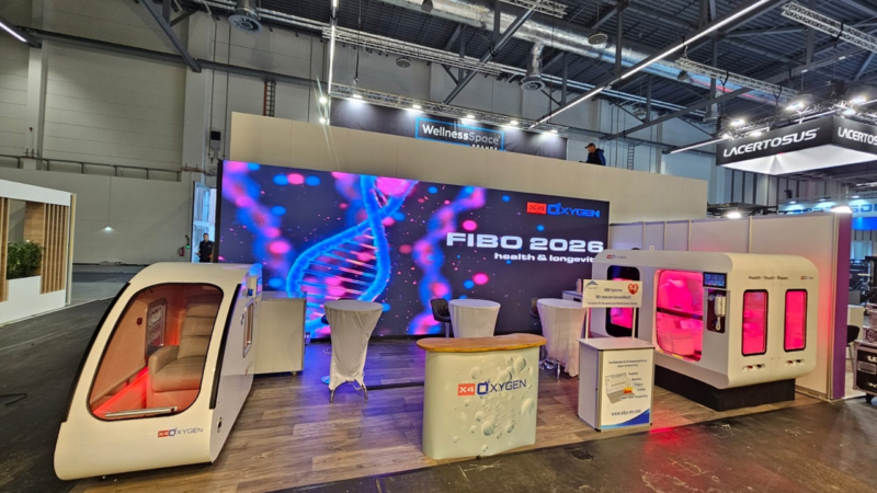 x4Oxygen auf der FIBO 2026 Halle 1, Stand E68