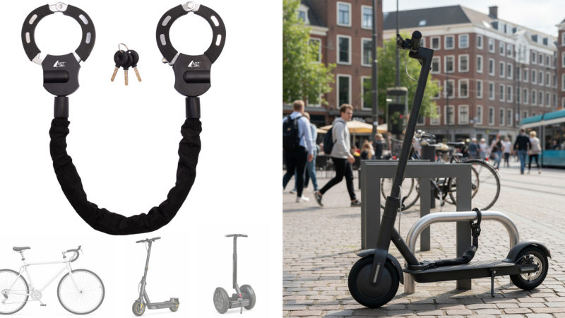 AGT E-Scooter-Handschellenschloss