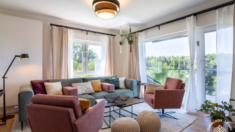 Overlook Lodge: Exklusiver Urlaub am Edersee in Vöhl