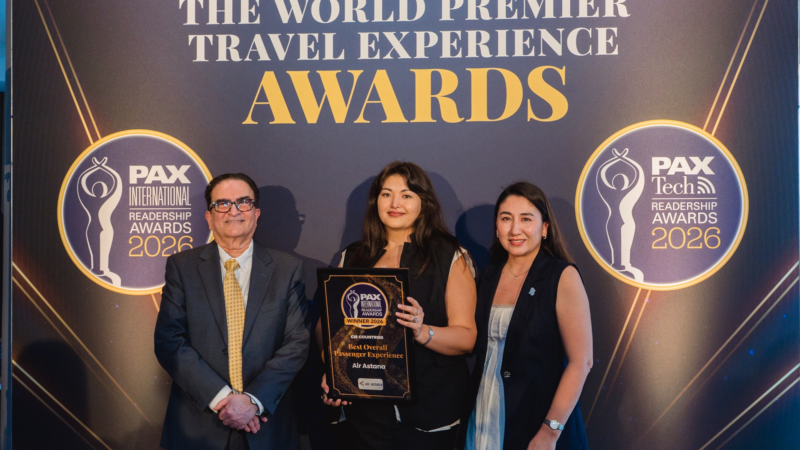 Air Astana erneut für erstklassigen Bordservice ausgezeichnet