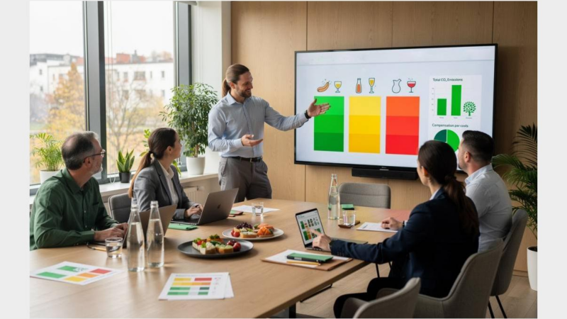 Wie viel CO verursacht ein Catering-Event?