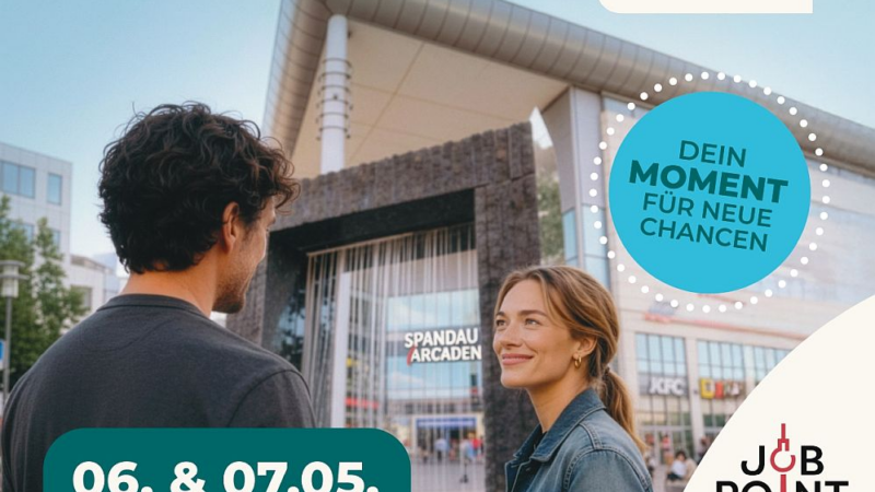 Karriere-Update beim Einkaufsbummel: „Shop A Job“ bietet neue Berufsperspektiven in den Spandau Arcaden