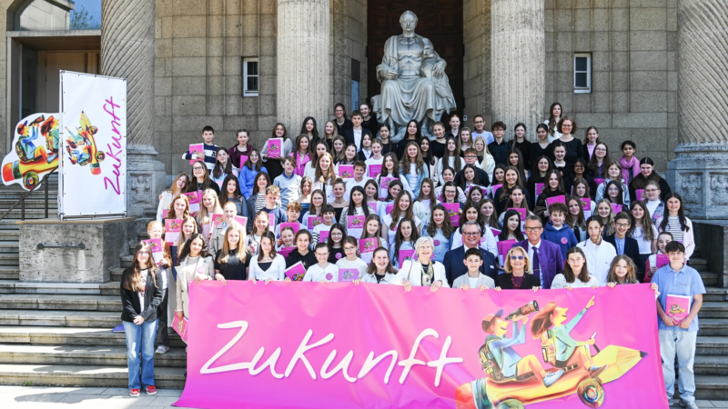 Die Zukunft aufs Papier gebracht