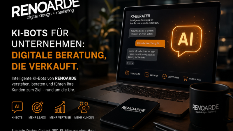 KI-Bots von RENOARDE: Aus Website-Besuchern werden Kunden